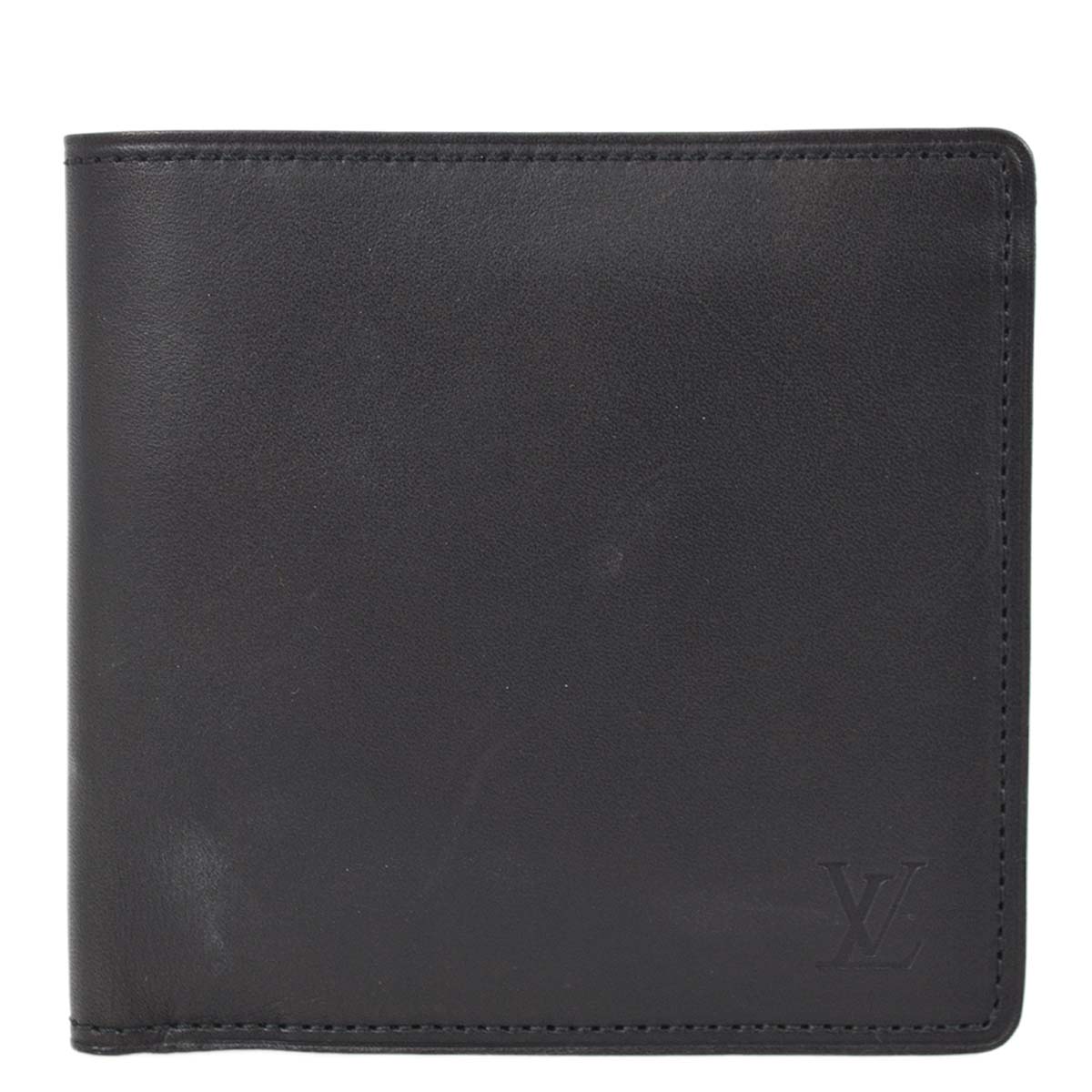 Louis Vuitton Black Nomade Portefeuille Marco Geldbörse