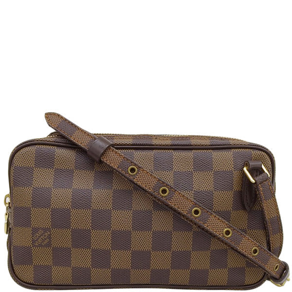 LOUIS VUITTON Marly Bandoulière en Toile Damier Marron