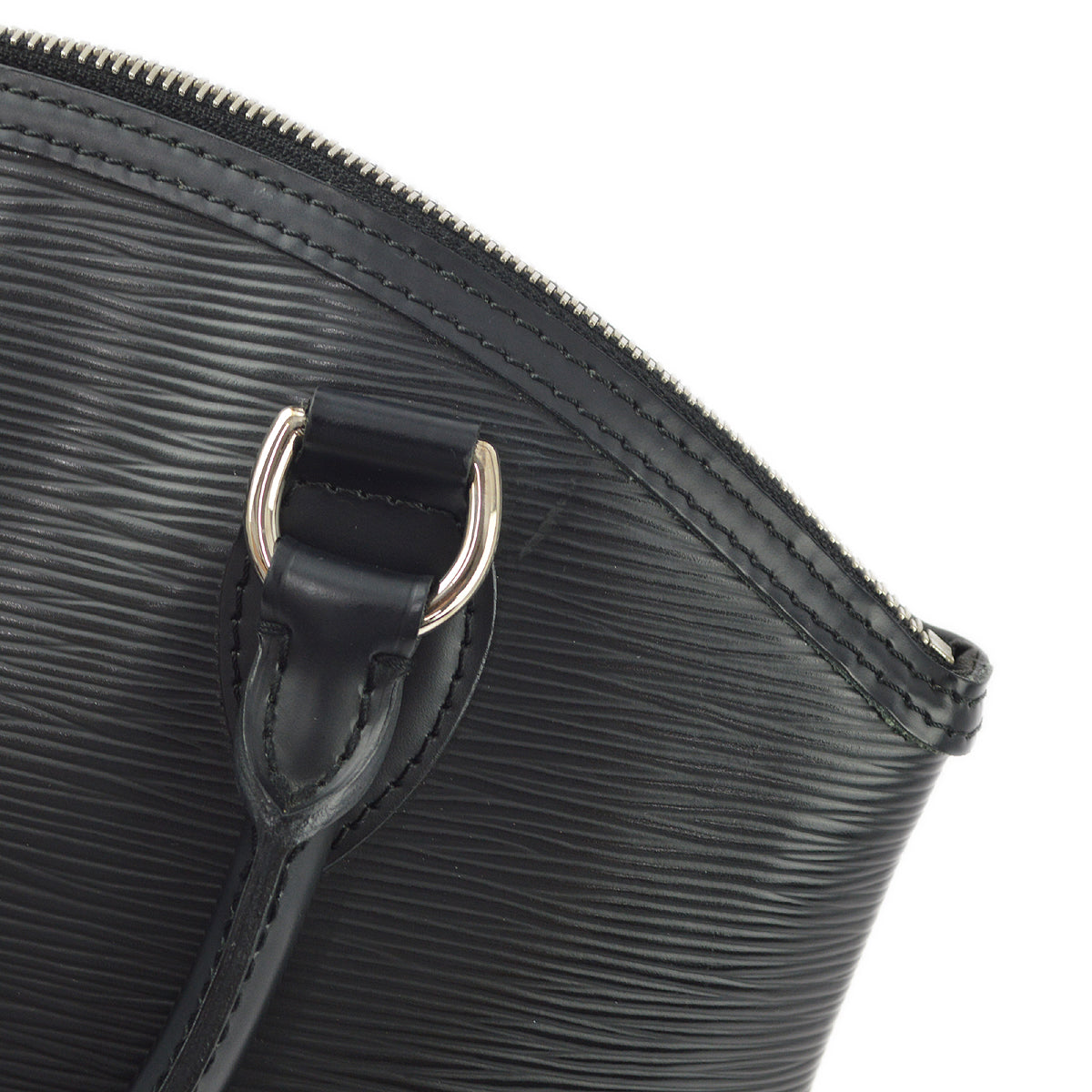 Louis Vuitton Black Epi Lockit Borsa a mano
