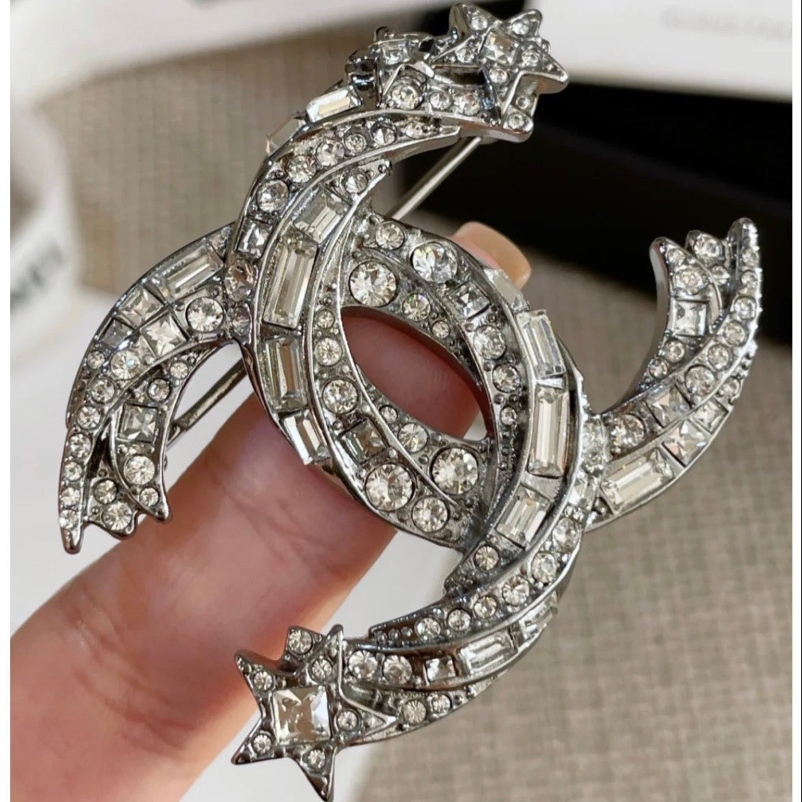 Spilla CC Argento 158816