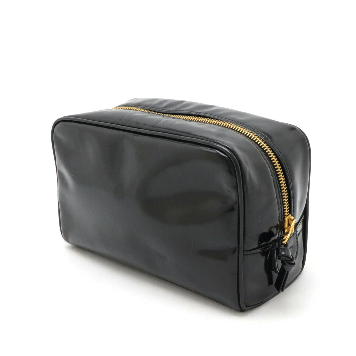 Chanel Coco Mark Patent Leather Clutch Bag - Product Image 2