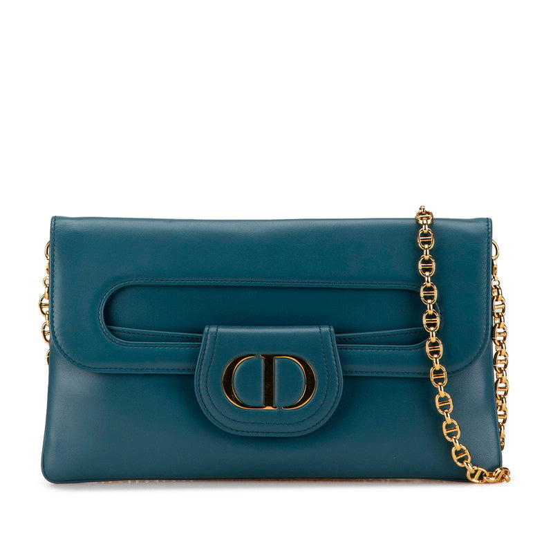 Dior Leather CD Logo 2WAY Clutch Shoulder Bag | Studio Nafay