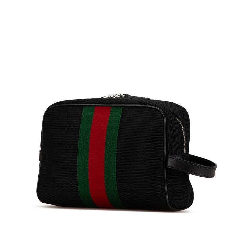 Gucci Canvas Leather Clutch Bag 630916 - Product Image 2