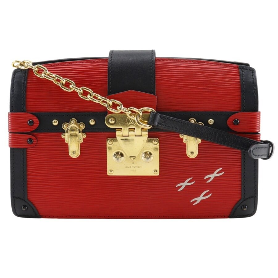 Louis Vuitton Epi Red Clutch Bags | Studio Nafay