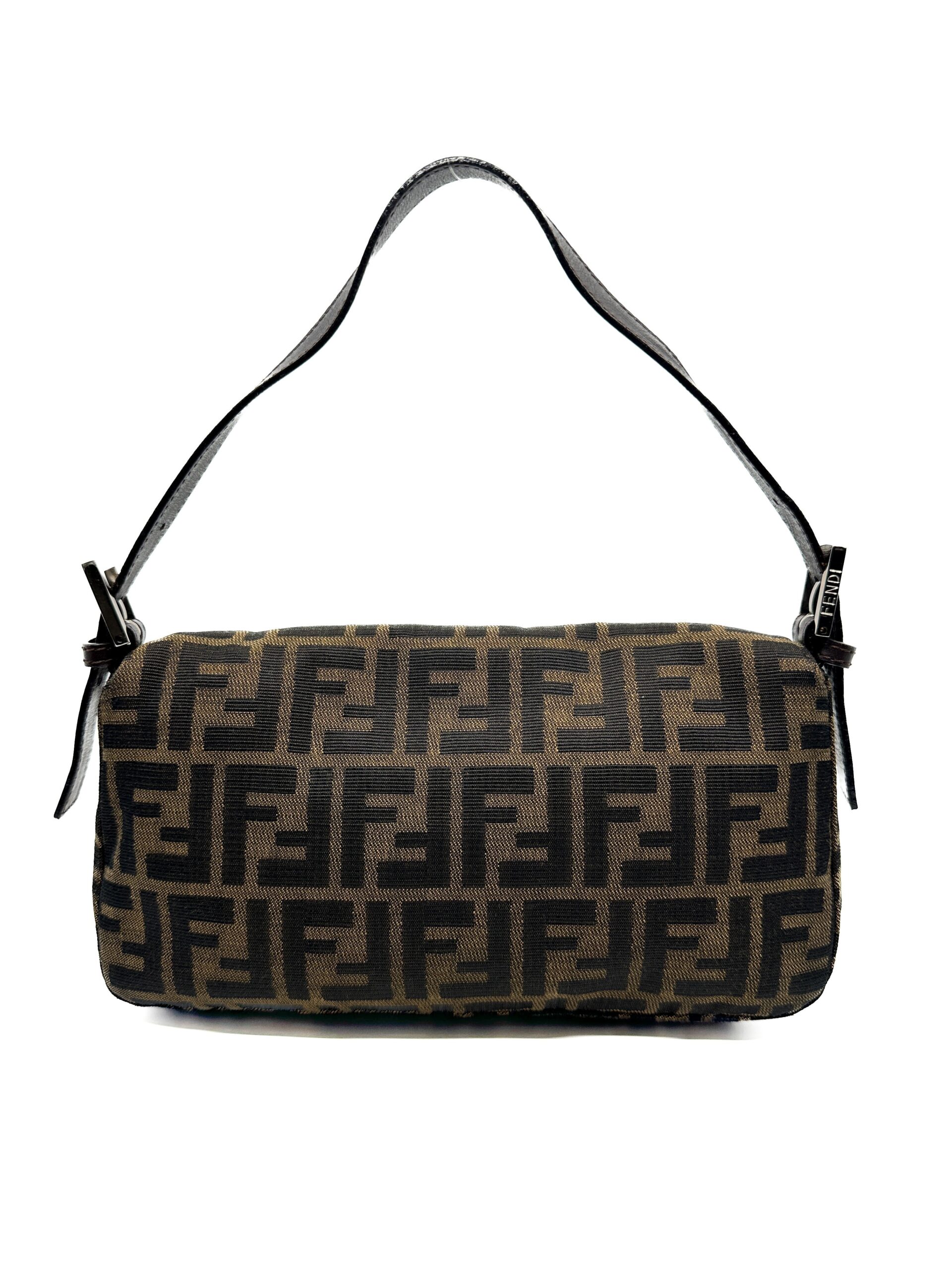 Fendi Baguette en Marron Zucca