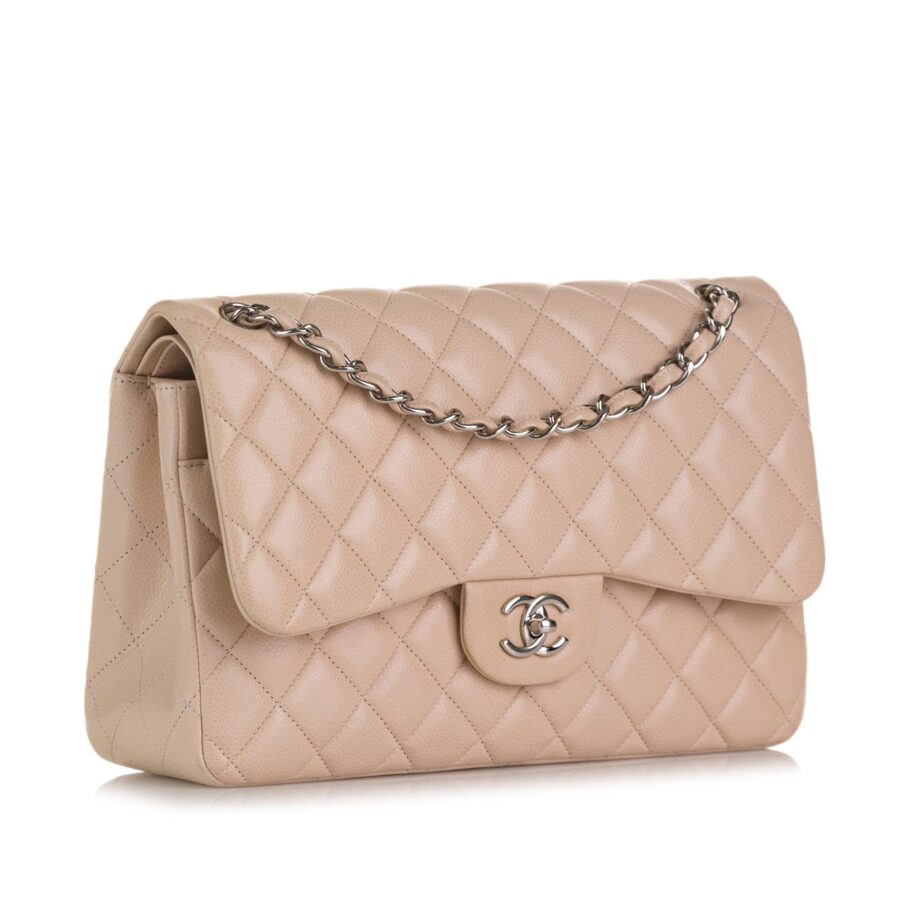 Chanel Jumbo Classic Caviar Double Flap Bag | Studio Nafay