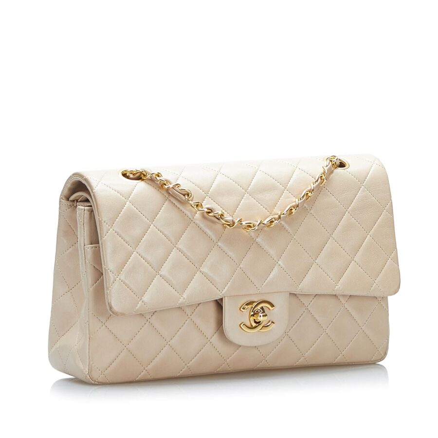 Chanel Medium Classic Lambskin Double Flap | Studio Nafay