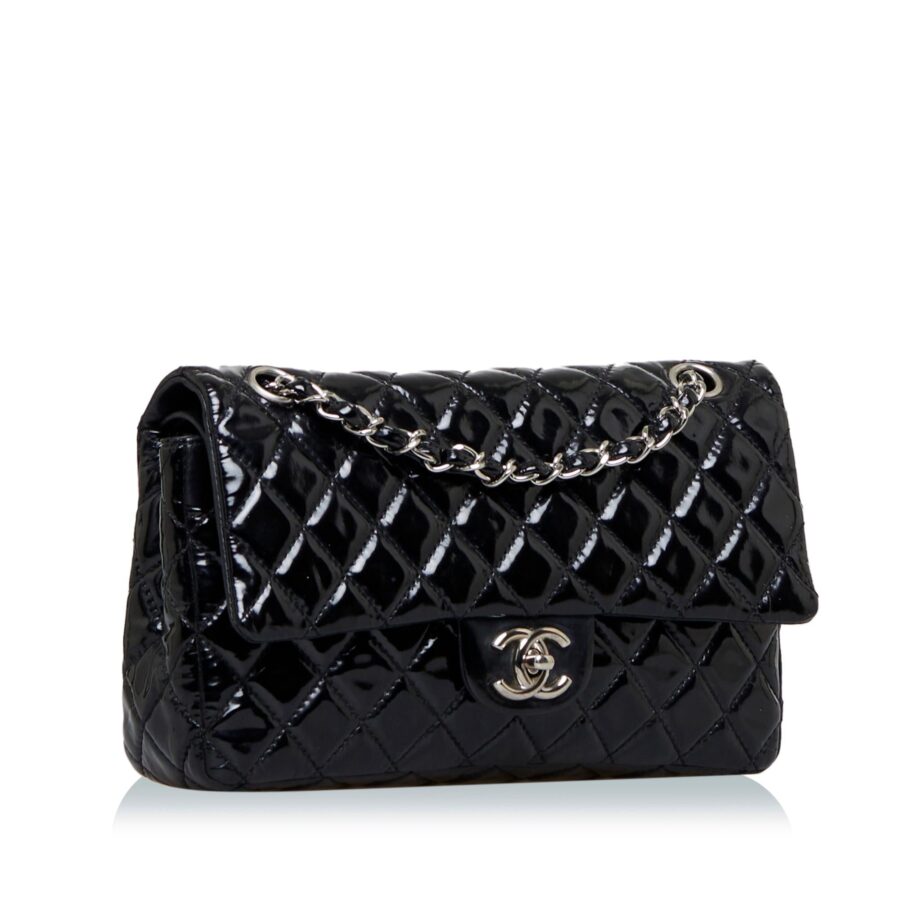Chanel Classic Patent Double Flap | Studio Nafay