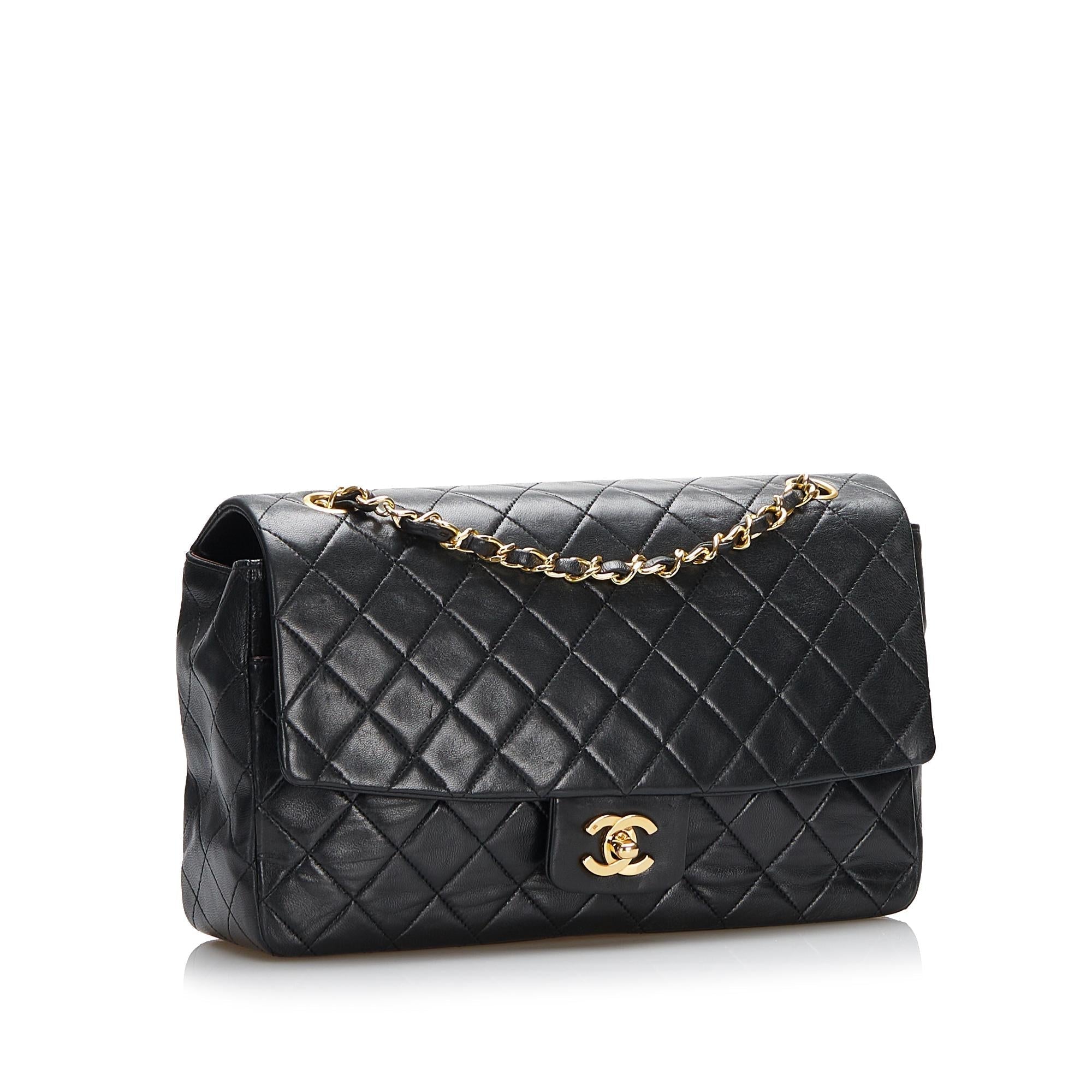 Chanel Medium Classic Lambskin Single Flap