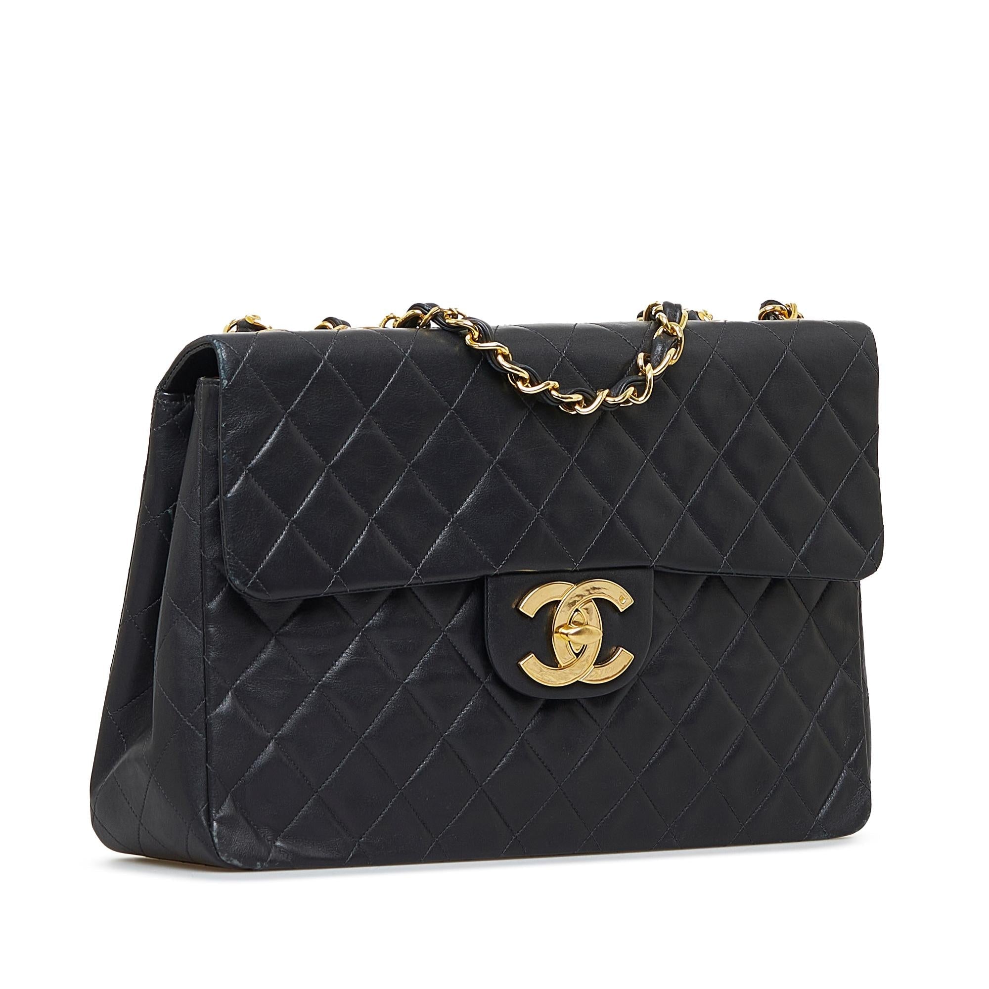 Chanel Maxi Classic Lambskin Double Flap
