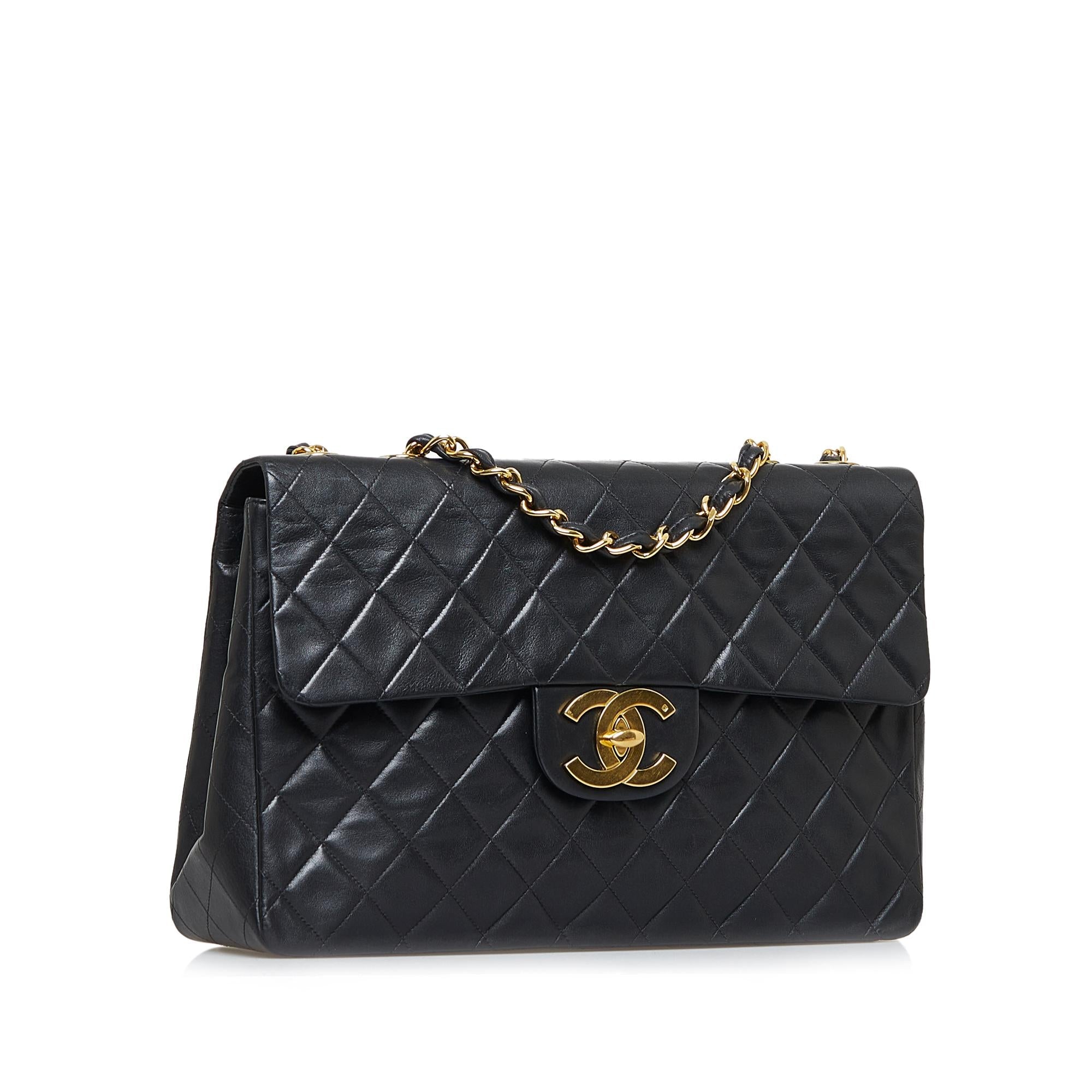 Chanel Maxi Classic Lambskin Single Flap