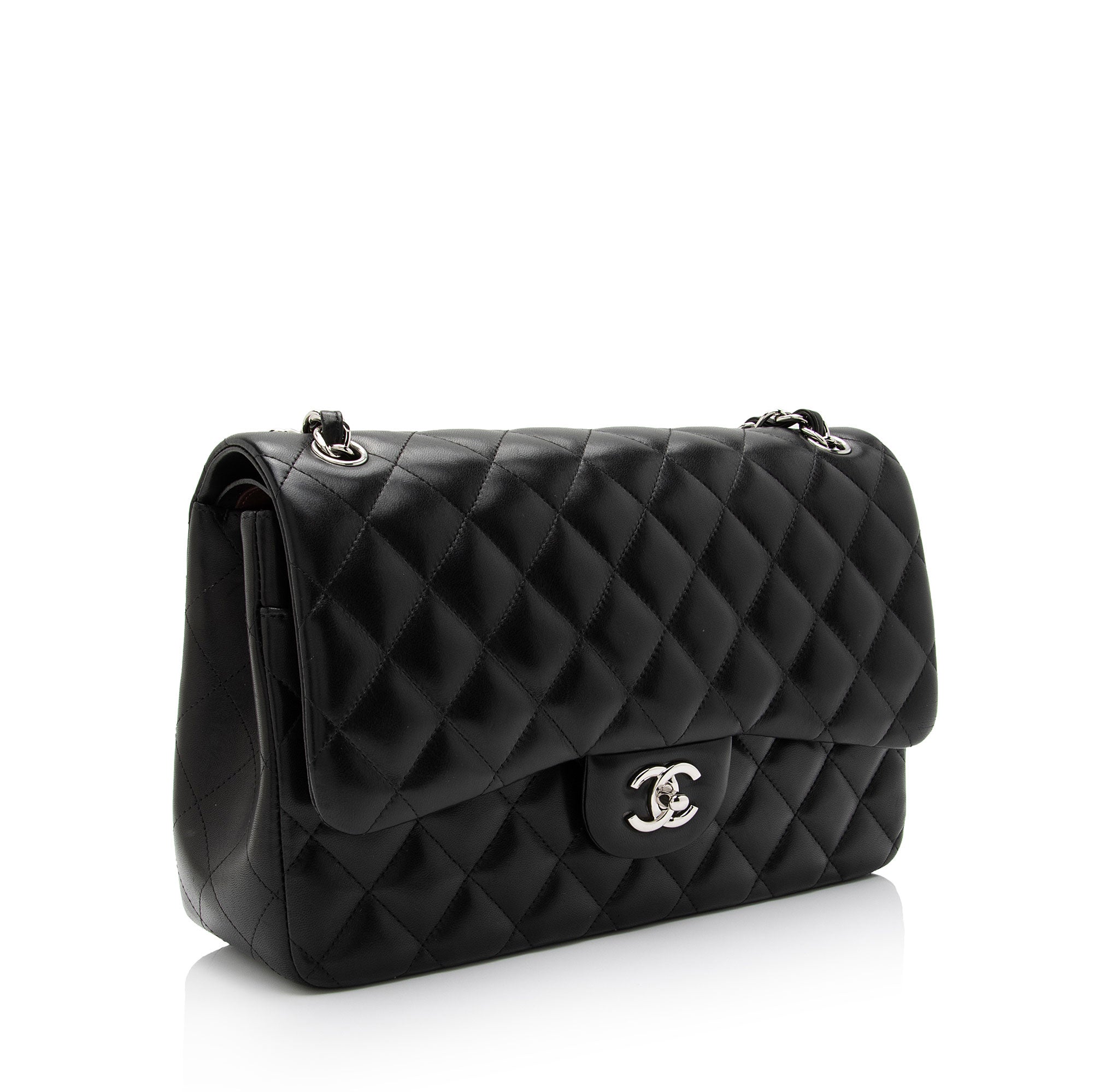 Chanel Lambskin Classic Jumbo Double Flap Bag - Product Image 2
