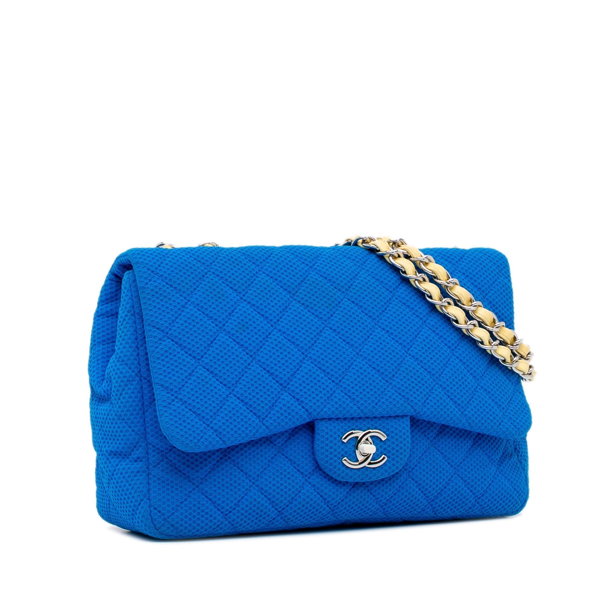 Chanel Jumbo Classic Jersey Single Flap