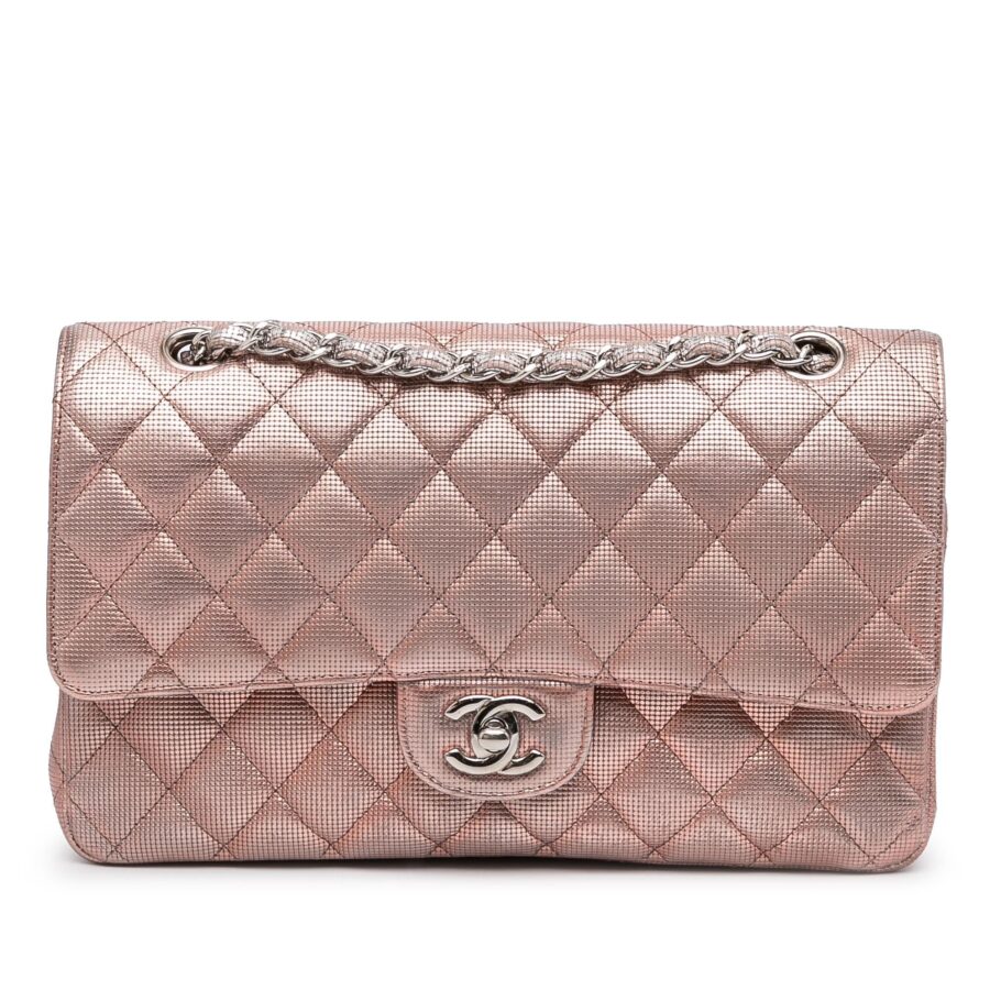 Chanel Medium Classic Pixel Effect Double Flap | Studio Nafay