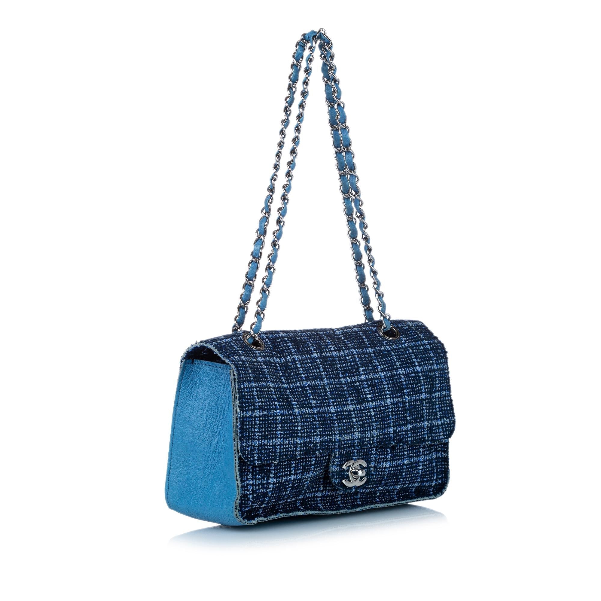 Chanel Medium Classic Tweed Flap Bag