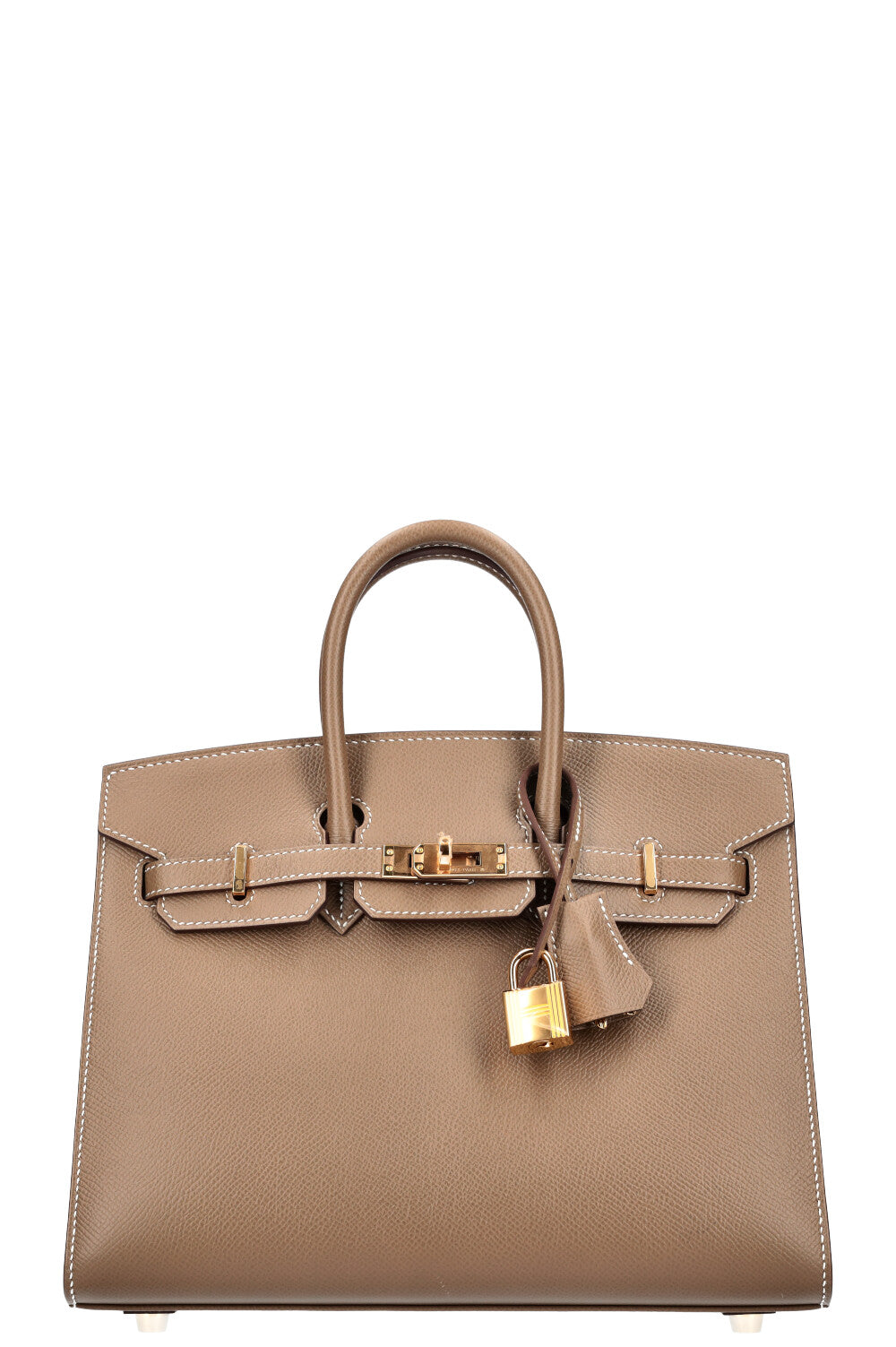HERMÈS Birkin 25 Epsom Sellier Taupe