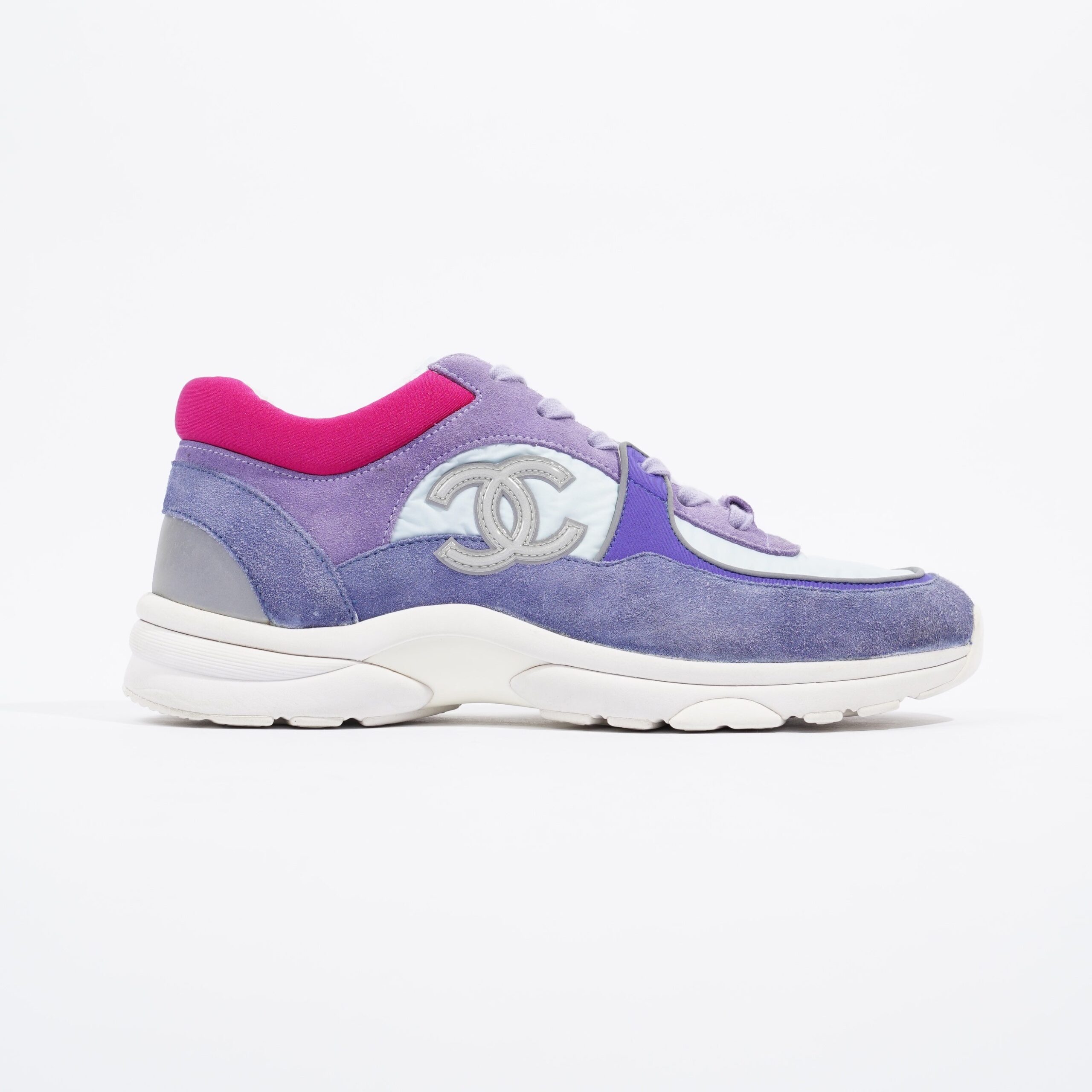 Chanel CC Logo Blue Lilac EU 41 UK 8