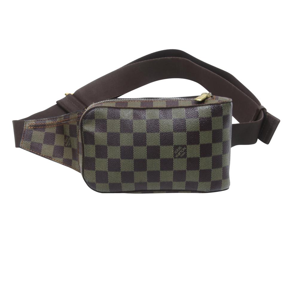 Louis Vuitton Géronimos Damier Ébène Canvas Crossbody Bag LV-0204N-0009