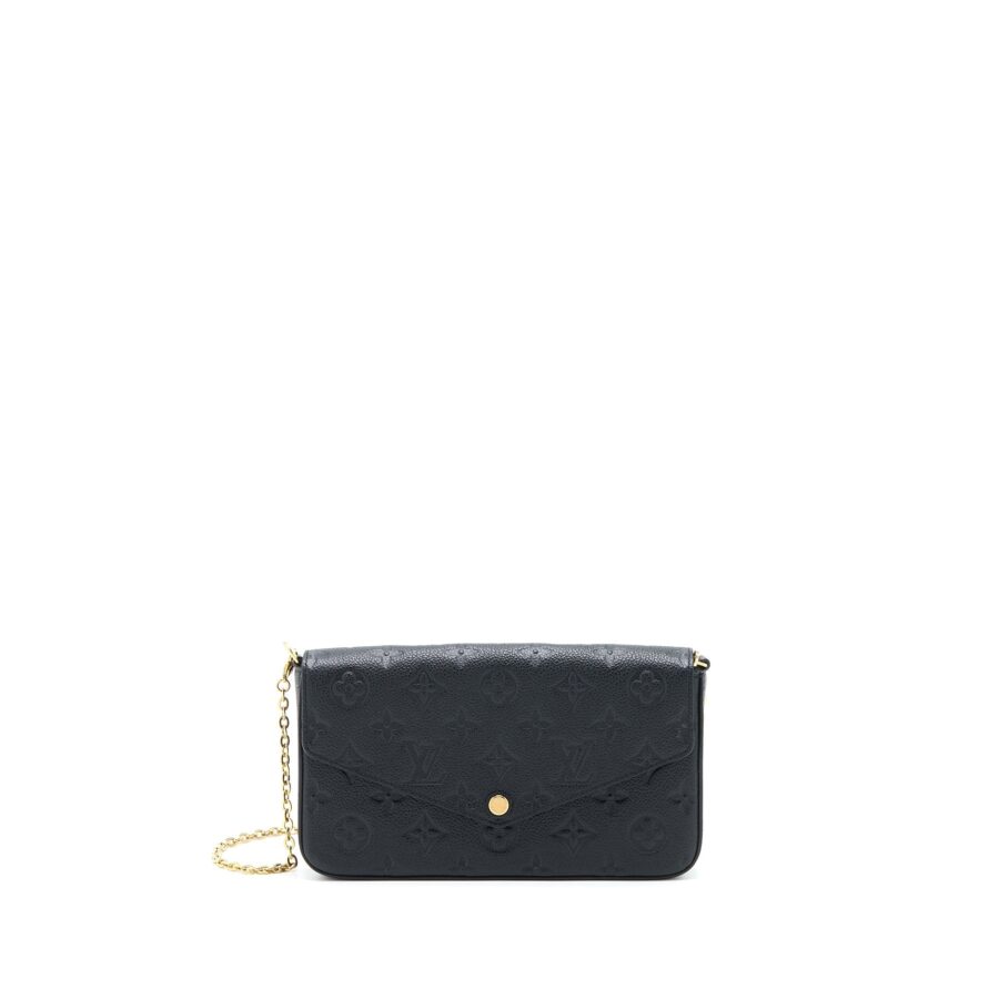 Louis Vuitton Felicie Pochette Monogram Empreinte Black GHW | Studio Nafay