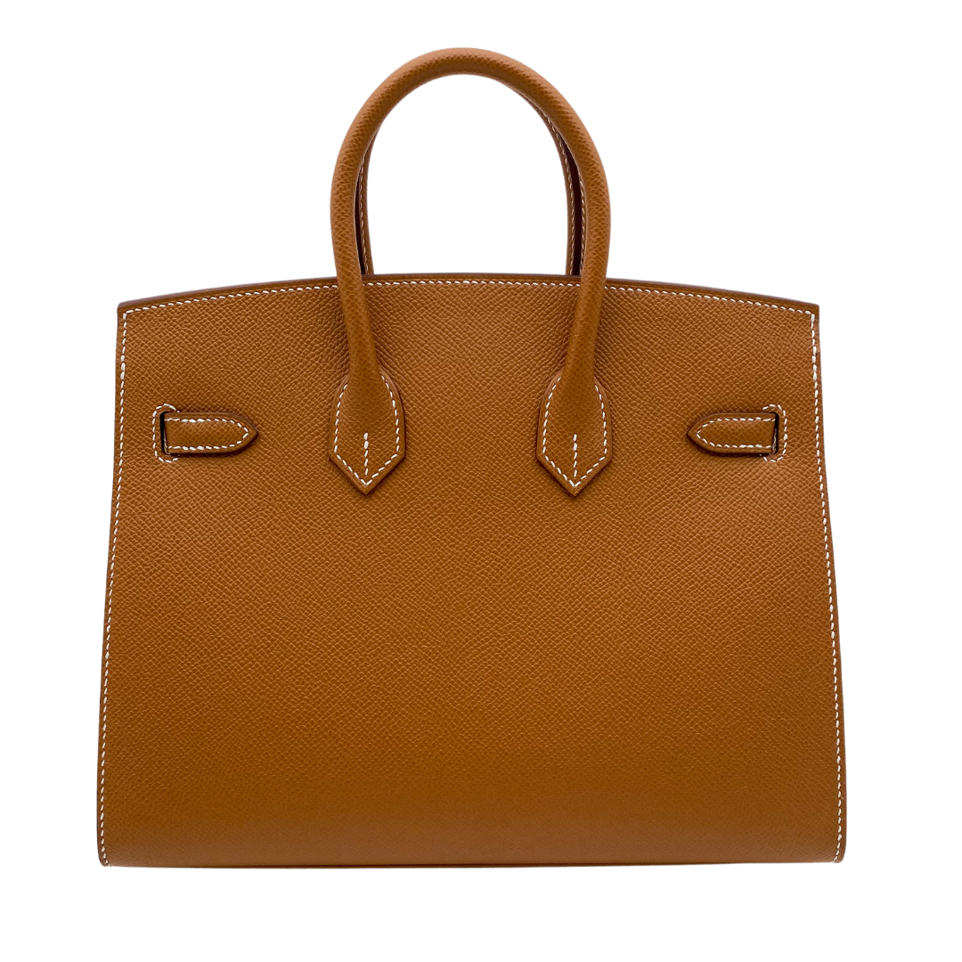 Hermes25cm Birkin Sellier Gold Epsom Leather Gold Hardware