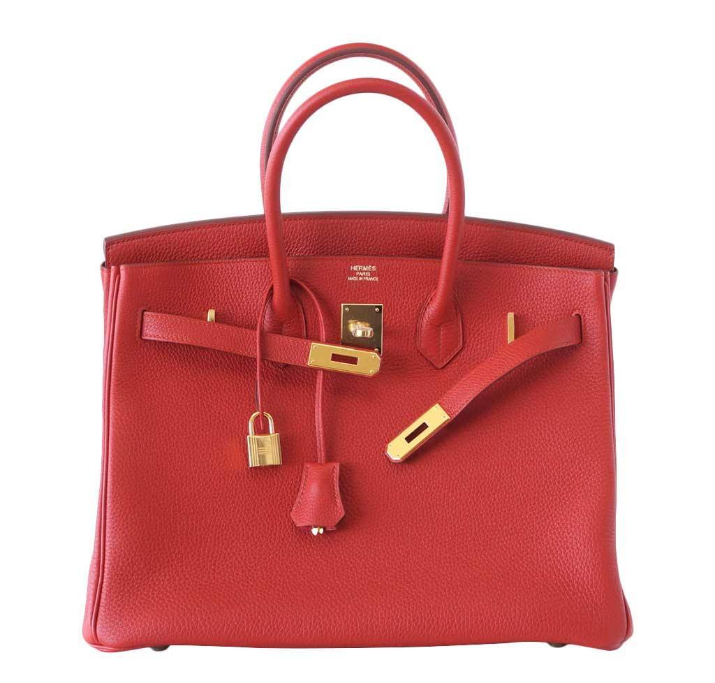 HermesBirkin 25 Vermillion Bag GHW - Product Image 2