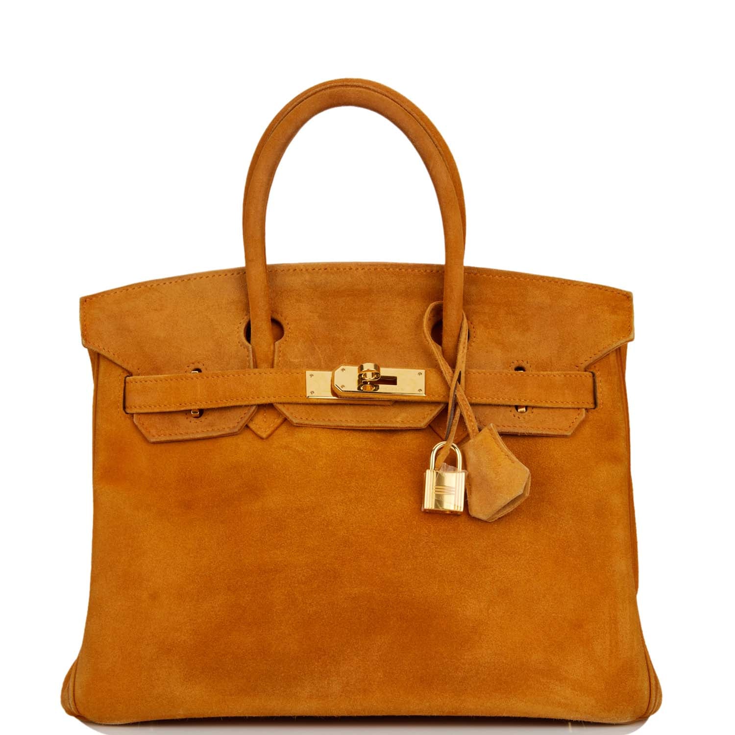 Hermes Birkin 30 Orange H Doblis Gold Hardware