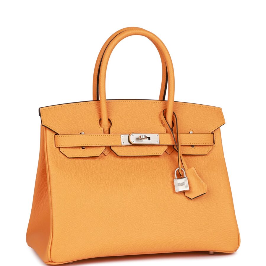 Hermes Special Order (HSS) Birkin 30 Jaune D'Or and Malachite Epsom Brushed Palladium Hardware | Studio Nafay