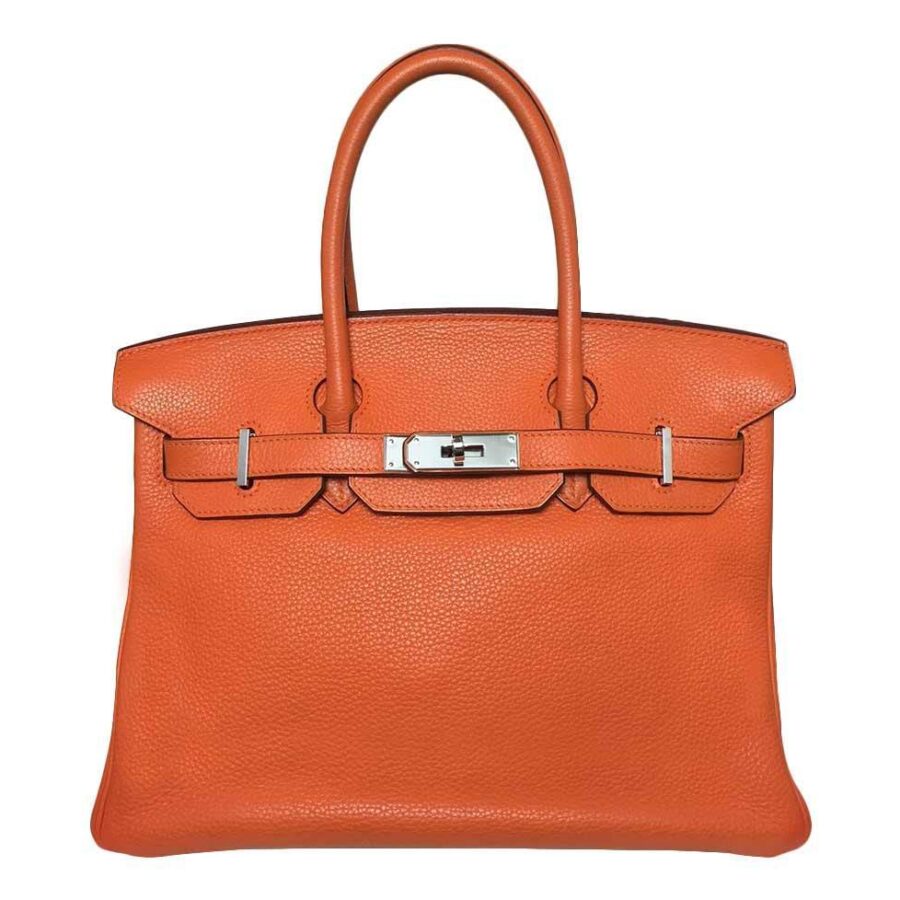 HermesBirkin 30 Feu Orange Bag | Studio Nafay