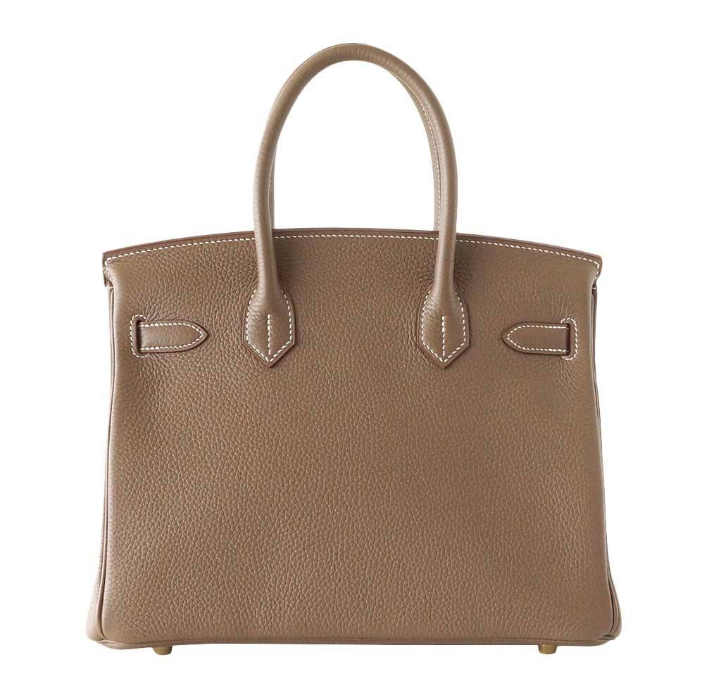 HermesBirkin 30 Etoupe Togo Bag - Product Image 2