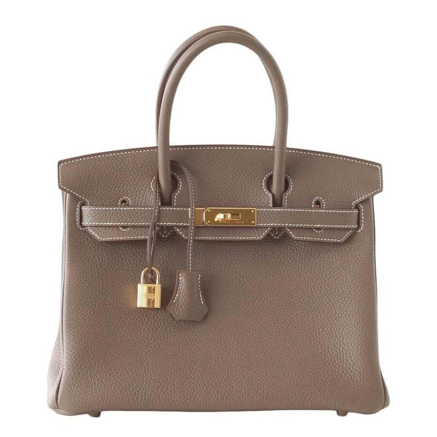 HermesBirkin 30 Etoupe Togo Bag | Studio Nafay