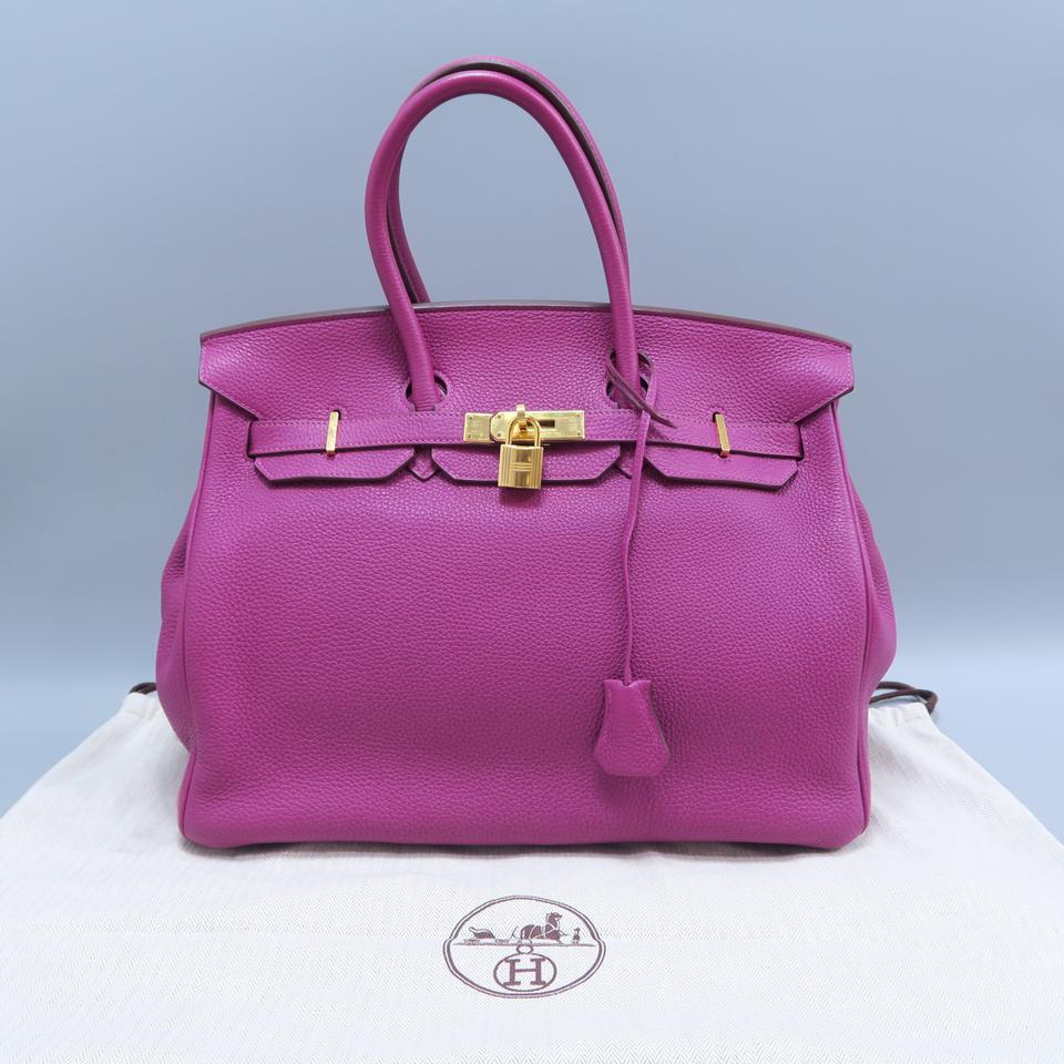 HermesBirkin 35 Anemone Togo Tote - Product Image 2