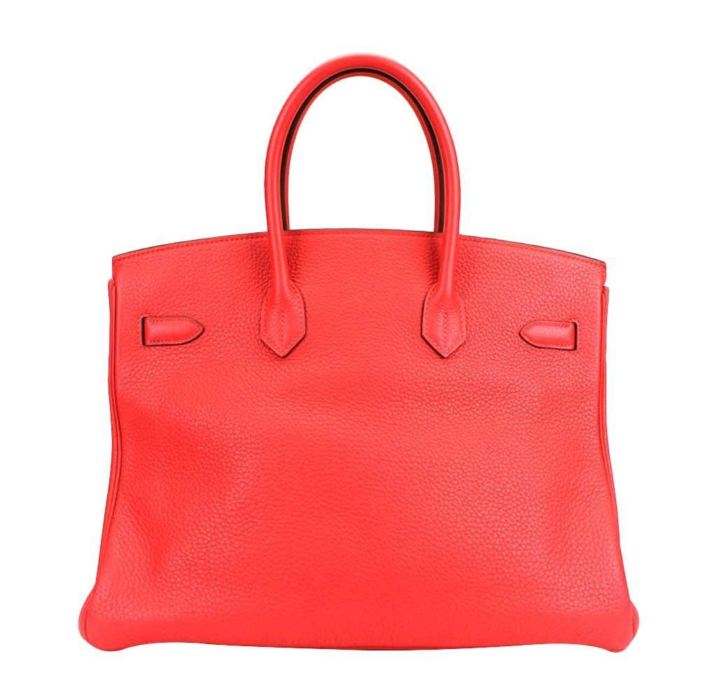 HermesBirkin 35 Rose Jaipur Bag PHW - Product Image 2
