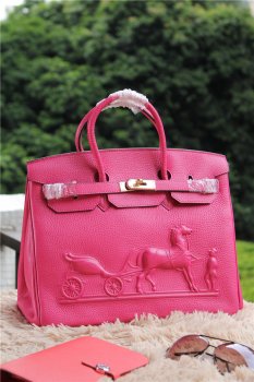 Hermes Birkin Horse Togo Leather Rose 35cm | Studio Nafay