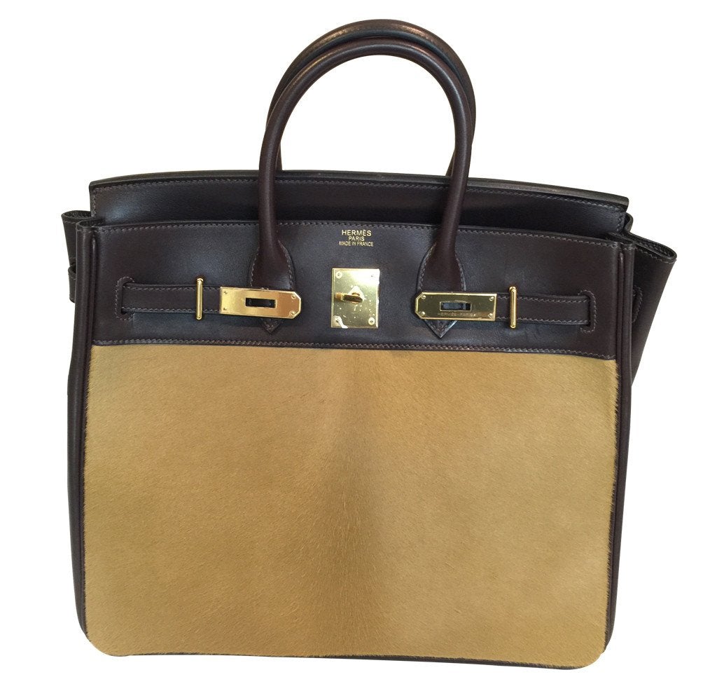 Hermestroika Birkin Bag – Evercalf & Pony Hair