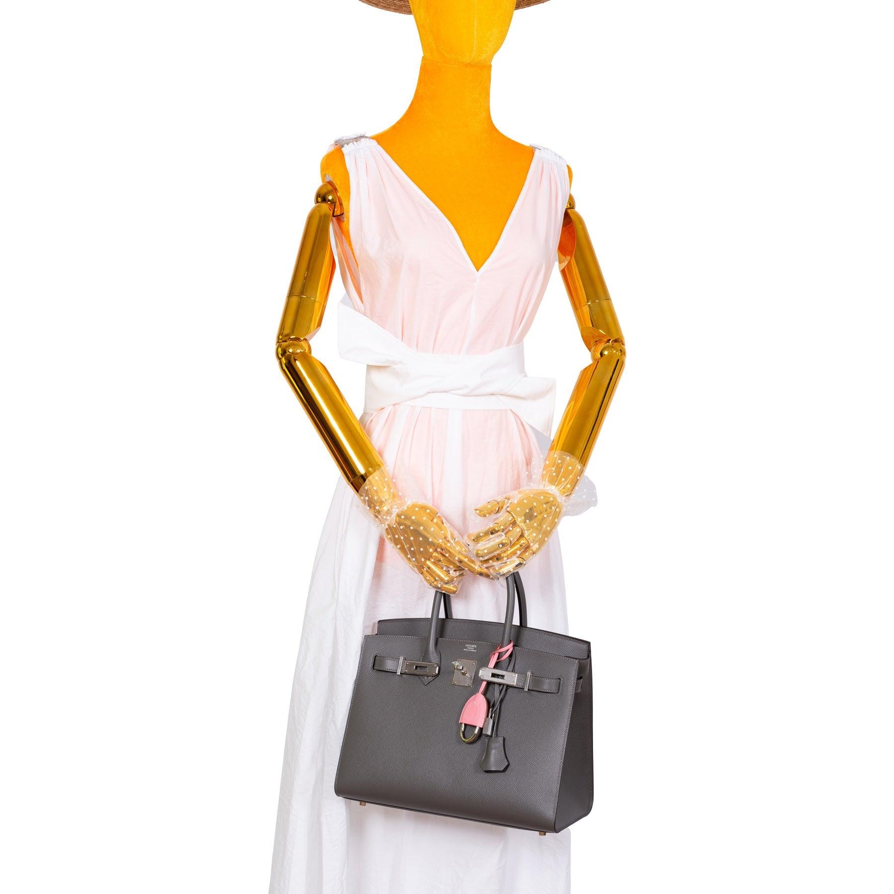 HermesBirkin 30 Sellier Gris Meyer Epsom Palladium Hardware - Product Image 2