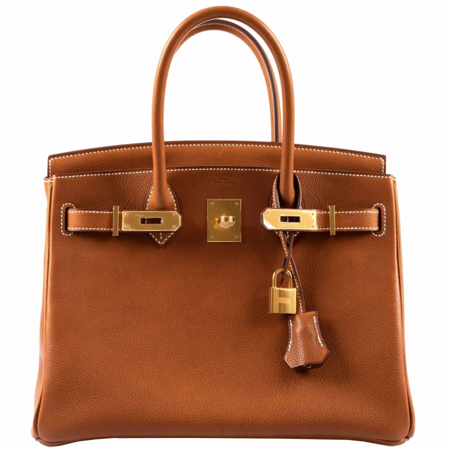 HermesBirkin 30 Barenia Faubourg Gold Hardware | Studio Nafay