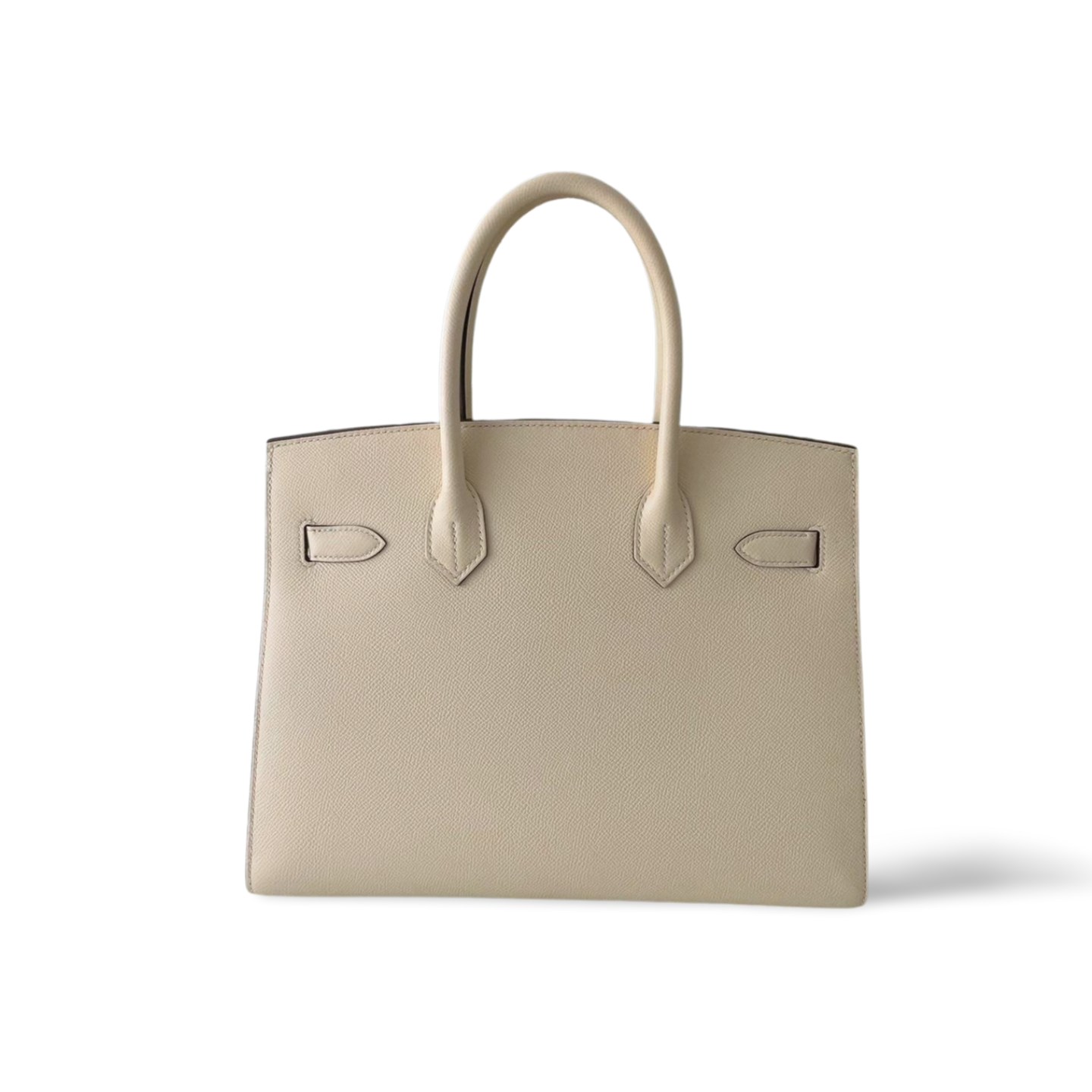 Hermes Birkin Bag 30cm Sellier in Nata Epsom Leather gold Hardware