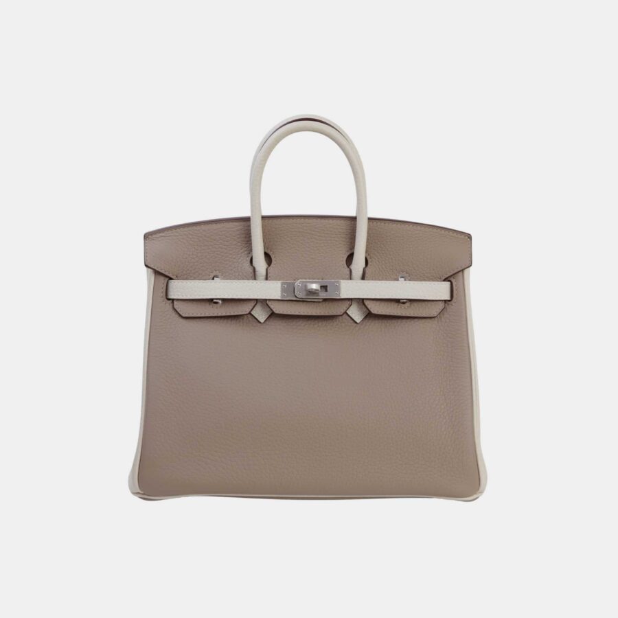 Birkin 25 HSS Togo Gris Tourterelle/ Craie PHW | Studio Nafay