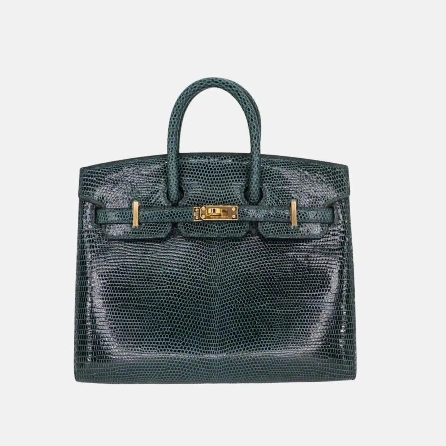 Birkin 20 Lizard Vert Cypres GHW | Studio Nafay
