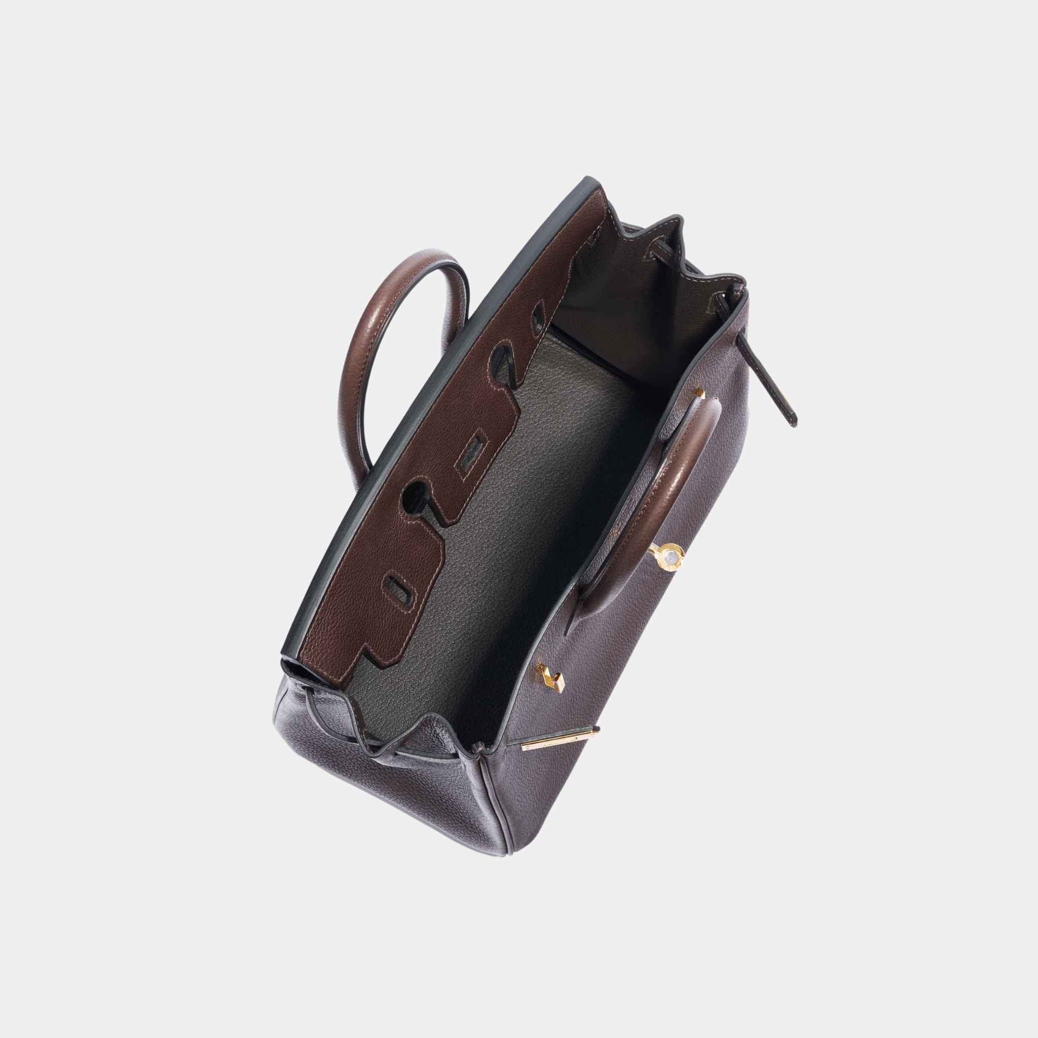 Birkin 25 Barenia Faubourg Ebene