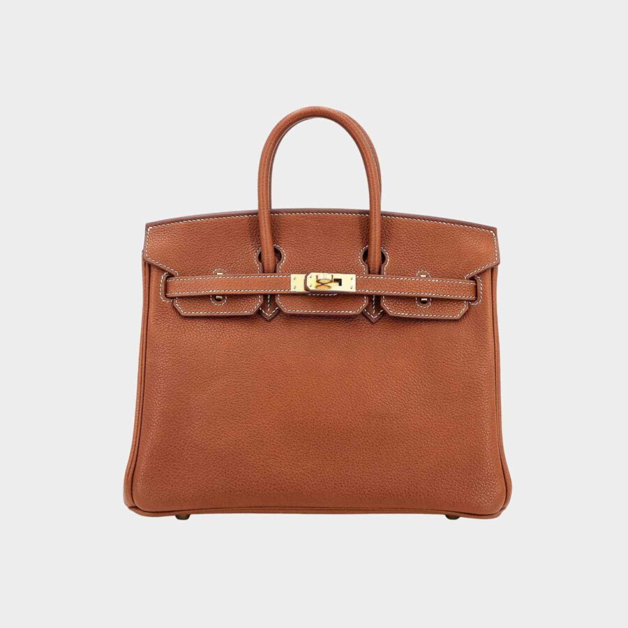 Birkin 25 Barenia Faubourg Fauve GHW | Studio Nafay
