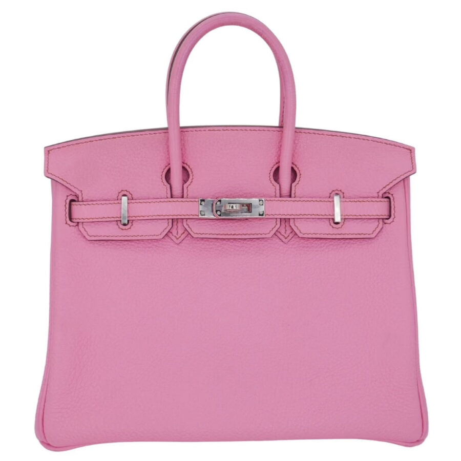 Hermes25cm Birkin Bubblegum Togo Palladium Hardware | Studio Nafay