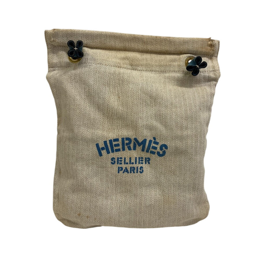 HERMES Shoulder Bag Canvas, Leather blue Towar Aline PM Women | Studio Nafay