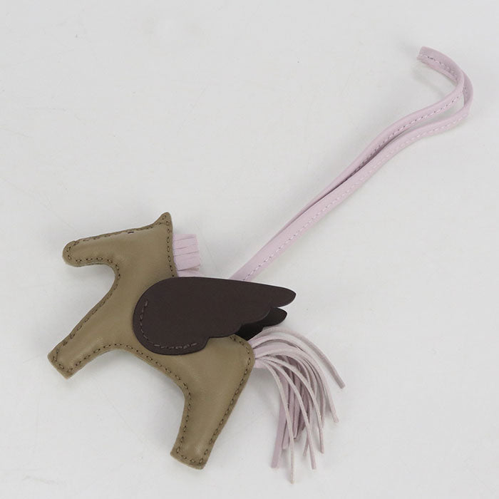 HERMES Rodeo Pegasus PM Bag charm Anyo Miro brown unisex | Studio Nafay