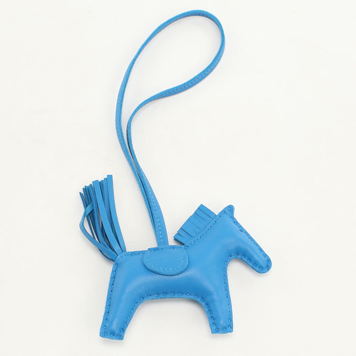 HERMES Rodeo PM Bag charm blue unisex | Studio Nafay