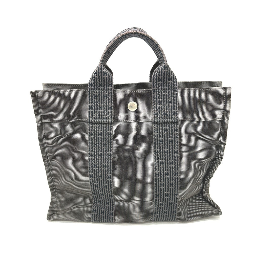 HERMES Handbag canvas gray Her Line Tote PM Women
