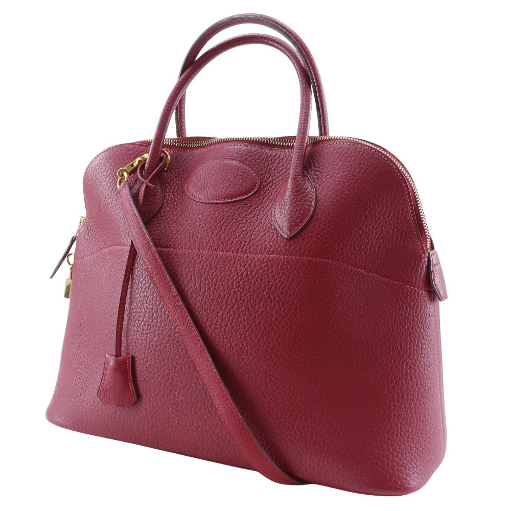 HERMES Handbag Ardenne Red Bored 35