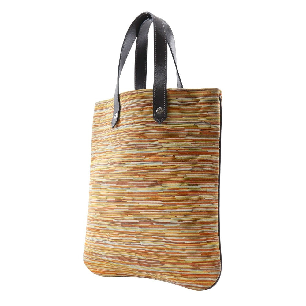 HERMES Handbag Vibrato Orange Tote Bag Amedaba PM Women