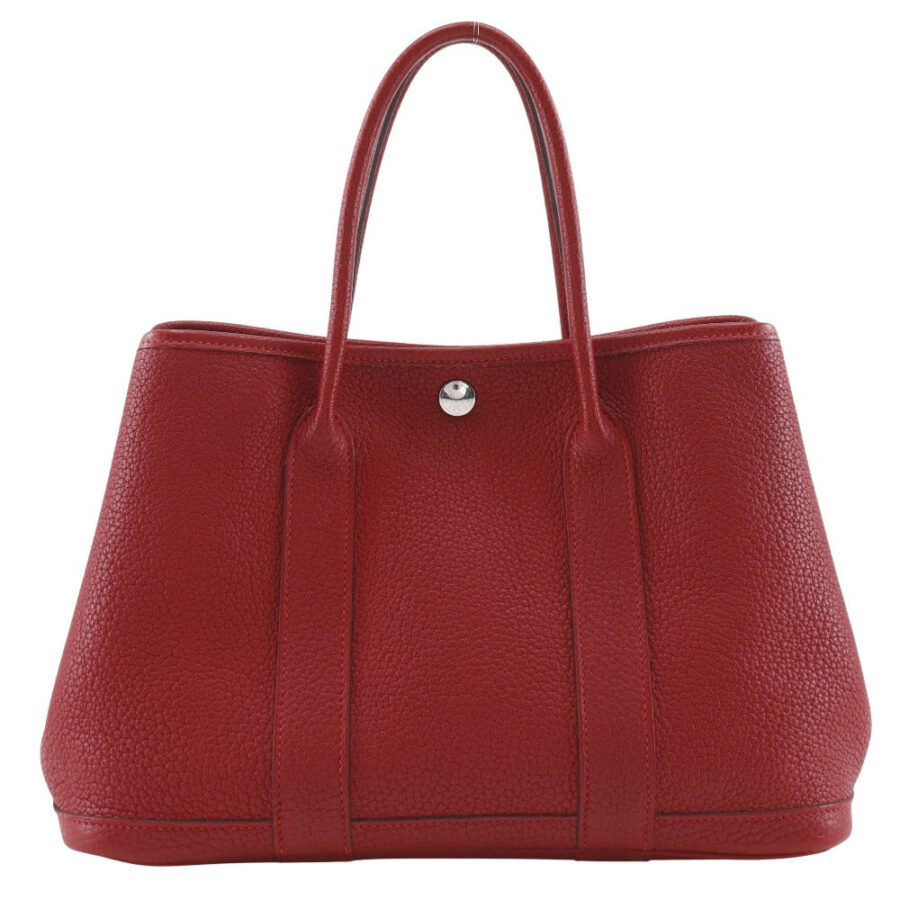 HERMES Handbag Negonda Red Garden party TPM | Studio Nafay