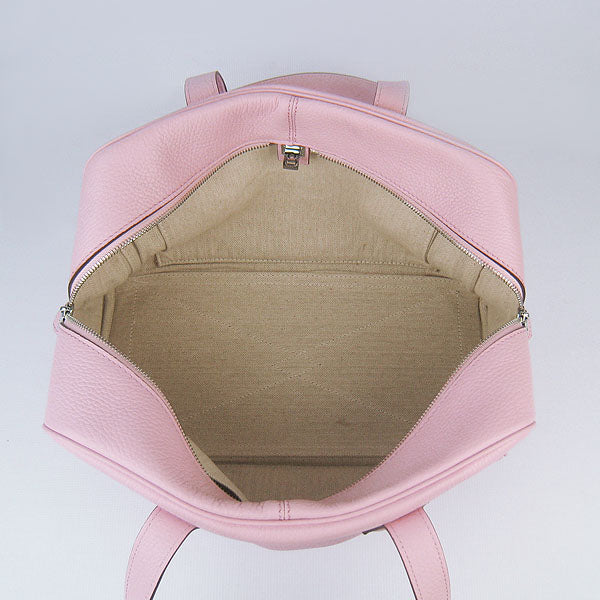 Luxury Hermes Togo leather handbag pink | Studio Nafay